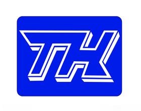 TH字母创意视觉立体logo