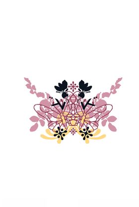 花鸟服装型矢量动物动物组合印印图案
