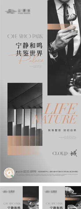 别墅高端价值点海报