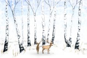 挂画画芯