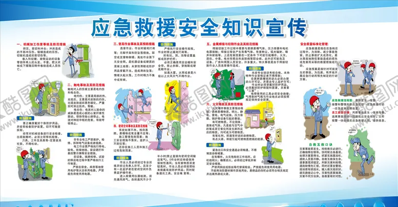 编号：85910707020321353686【酷图网】源文件下载-应急救援安全知识