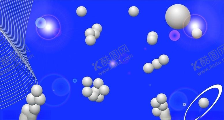 编号：13597506251818182800【酷图网】源文件下载-蓝底科技星球素材