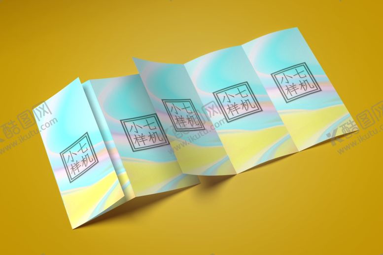 编号：22640209201930361474【酷图网】源文件下载-折页样机