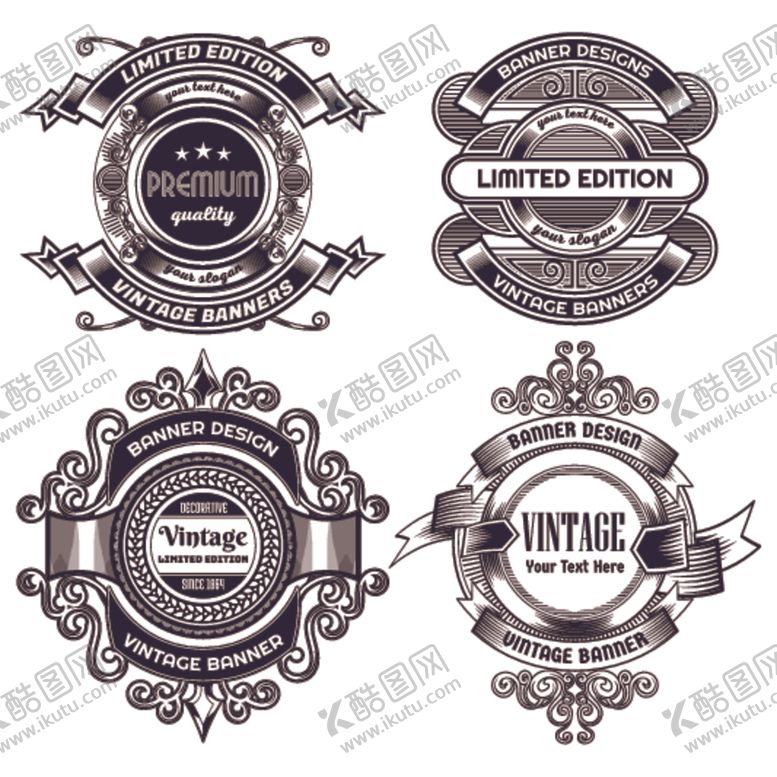 编号：42989109182216508956【酷图网】源文件下载-复古徽标