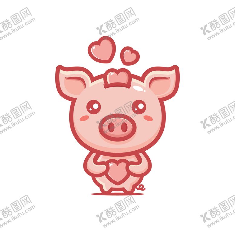 编号：15368909282111306348【酷图网】源文件下载-卡通小猪