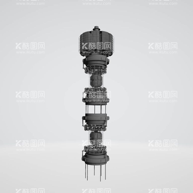 编号：69415210261506001806【酷图网】源文件下载-C4D电机模型