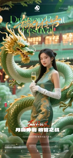 酒吧端午收官海报