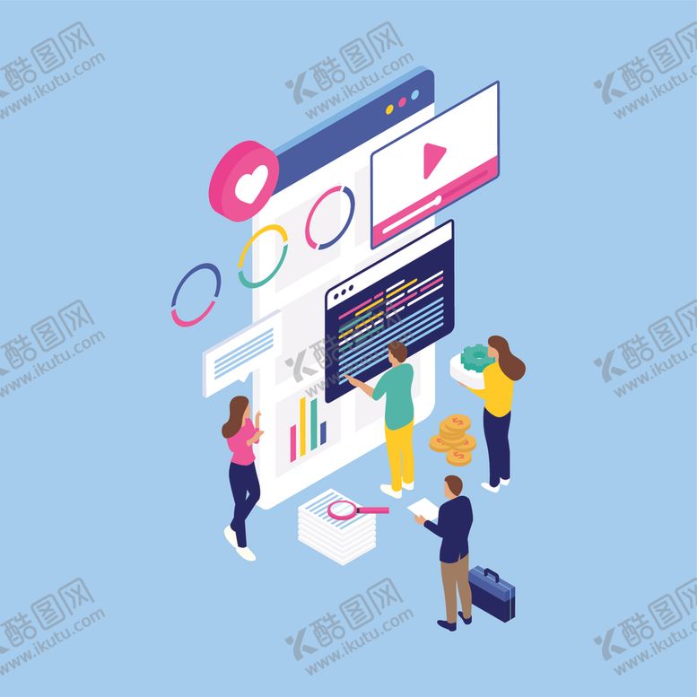 编号：20441405142023236624【酷图网】源文件下载-商务办公等距