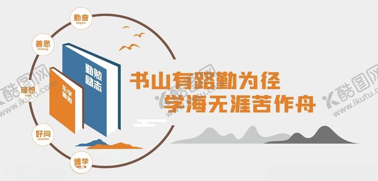 编号：24443801300530073137【酷图网】源文件下载-阅读文化墙