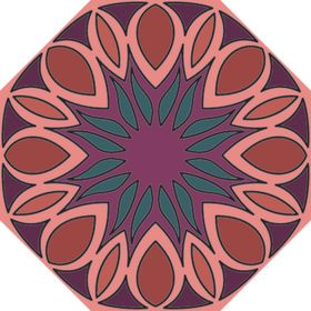 古典少数民族花纹底纹矢量经图案拼墙纸