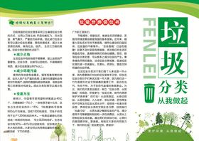 垃圾分类折页