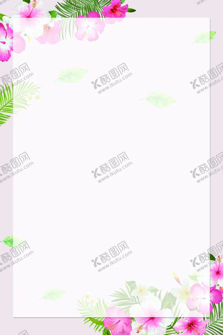 编号：38147104090806532487【酷图网】源文件下载-水彩鲜花背景