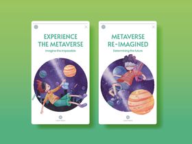 多样卡通人物场景插画图片