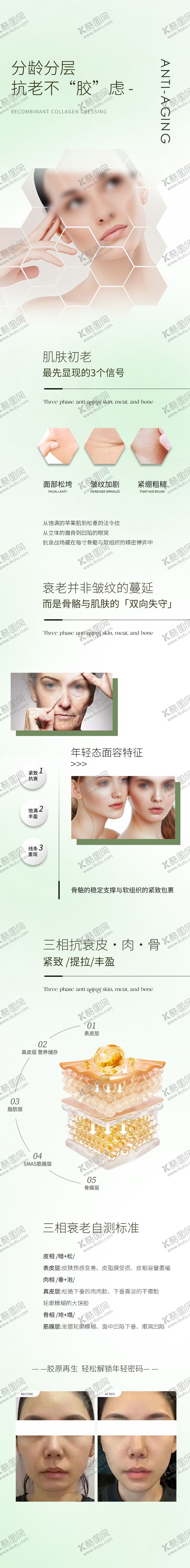 编号：47262510162022223752【酷图网】源文件下载-胶原抗衰老海报