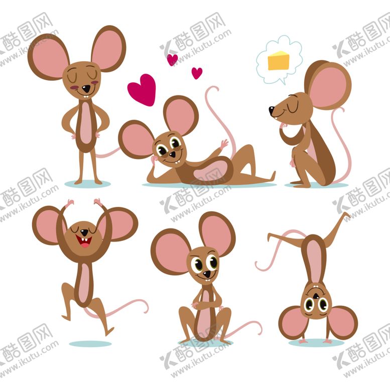编号：12440410010059532688【酷图网】源文件下载-卡通鼠