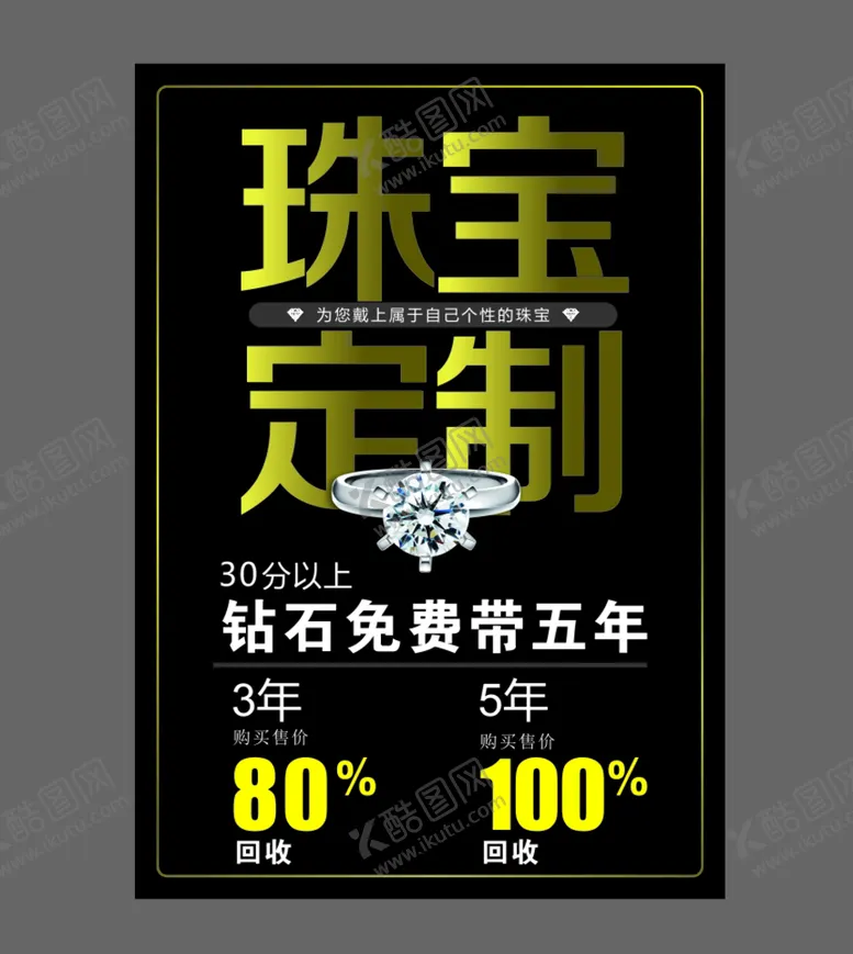 编号：98512901231909076672【酷图网】源文件下载-珠宝定制水牌