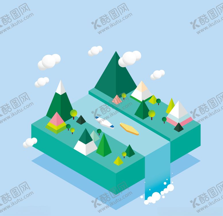 编号：12648410170859518640【酷图网】源文件下载-小清新卡通生活插画