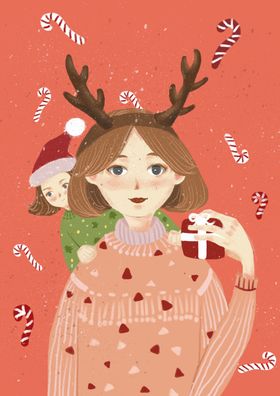 圣诞插画