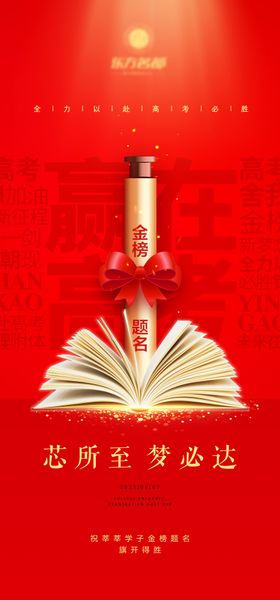 高考热点海报