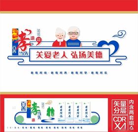 养老宣传栏