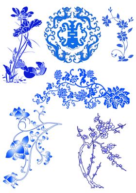 树枝植物插画