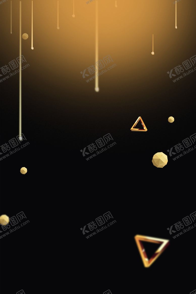 编号：85561210031346154223【酷图网】源文件下载-黑金背景