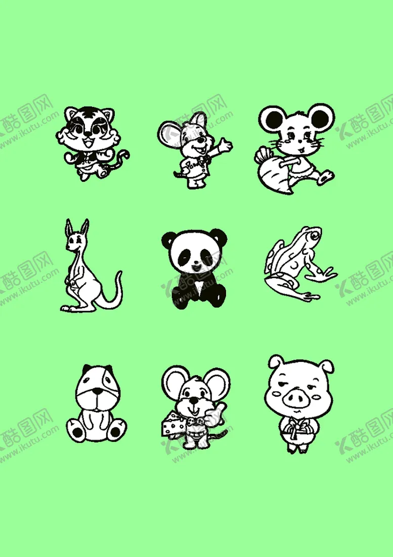编号：57723701310410493382【酷图网】源文件下载-简笔画卡通画