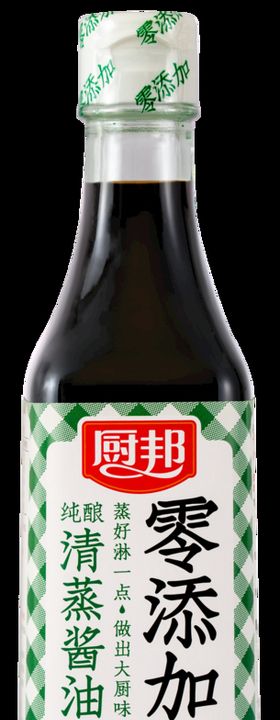 厨邦纯酿清蒸酱油500ml