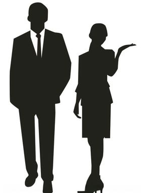 人物剪影