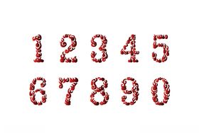 创意火焰数字