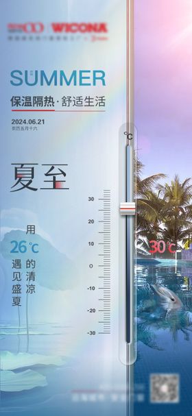 夏至节气移动端海报