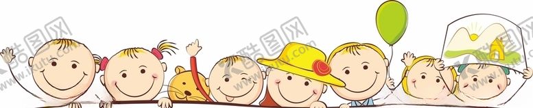 编号：23508210121431137011【酷图网】源文件下载-儿童矢量