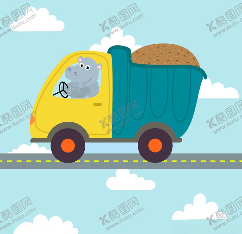 编号：27849410101659146398【酷图网】源文件下载-动物交通