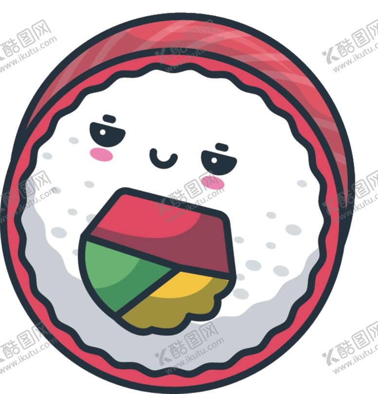 编号：95410910272013194985【酷图网】源文件下载-可爱食物