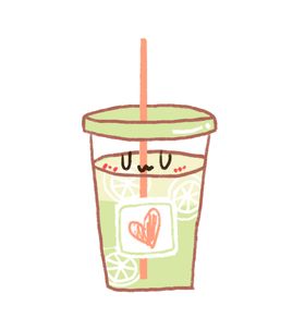 手绘奶茶