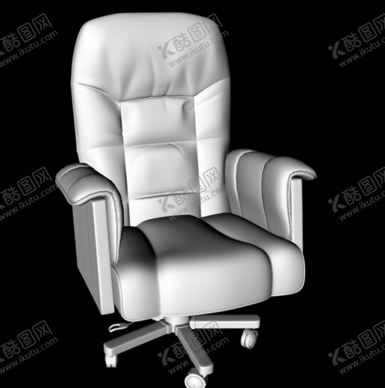 编号：97774409200747467467【酷图网】源文件下载-C4D扶手椅模型