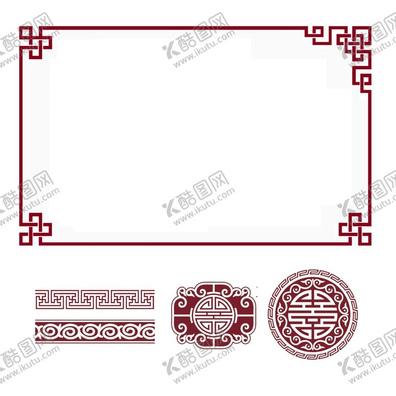 编号：92833607091505007709【酷图网】源文件下载-古典边框边条