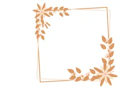 树叶叶子线框