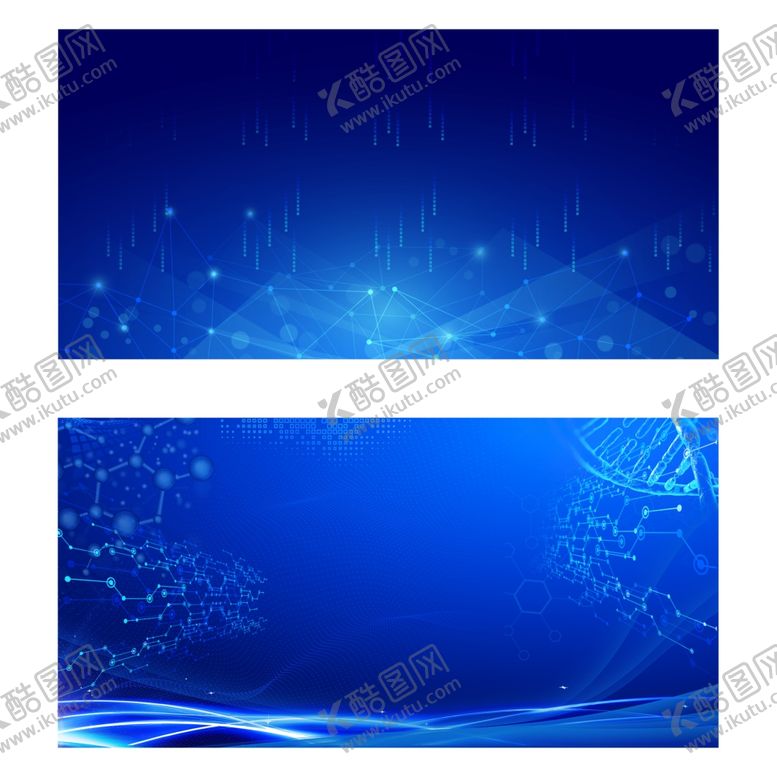 编号：28421811021411506838【酷图网】源文件下载-蓝色科技几何背景