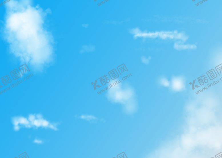 编号：49785511011630375342【酷图网】源文件下载-纯蓝天白云