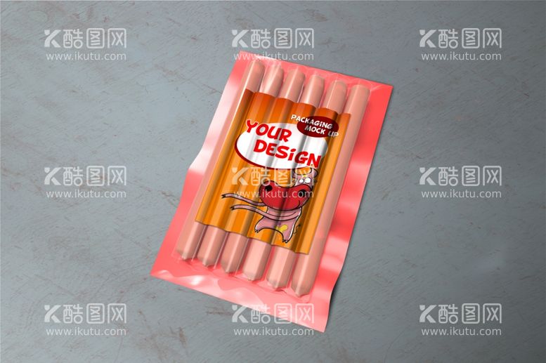 编号：36096903130946164218【酷图网】源文件下载-零食薯片包装样机塑料袋