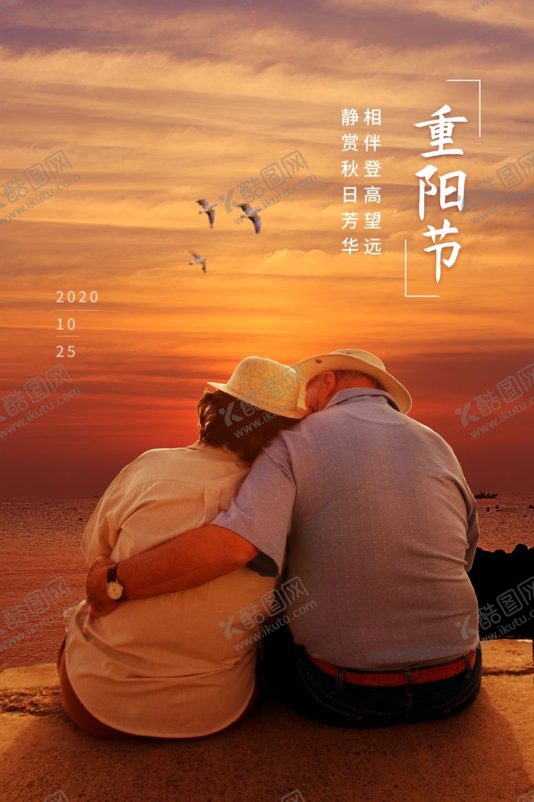 编号：11791405071506004666【酷图网】源文件下载-重阳中国风传统节日PS海报素材