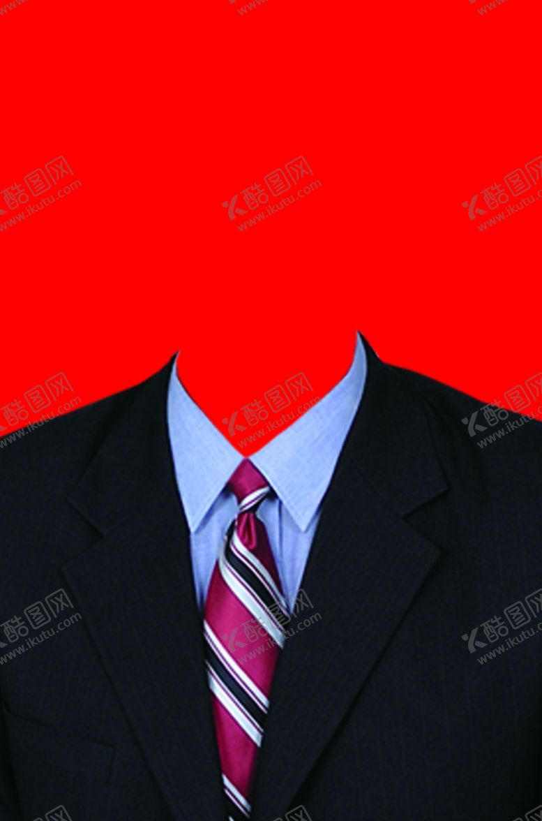 编号：51046909260624584112【酷图网】源文件下载-男士西装证件照