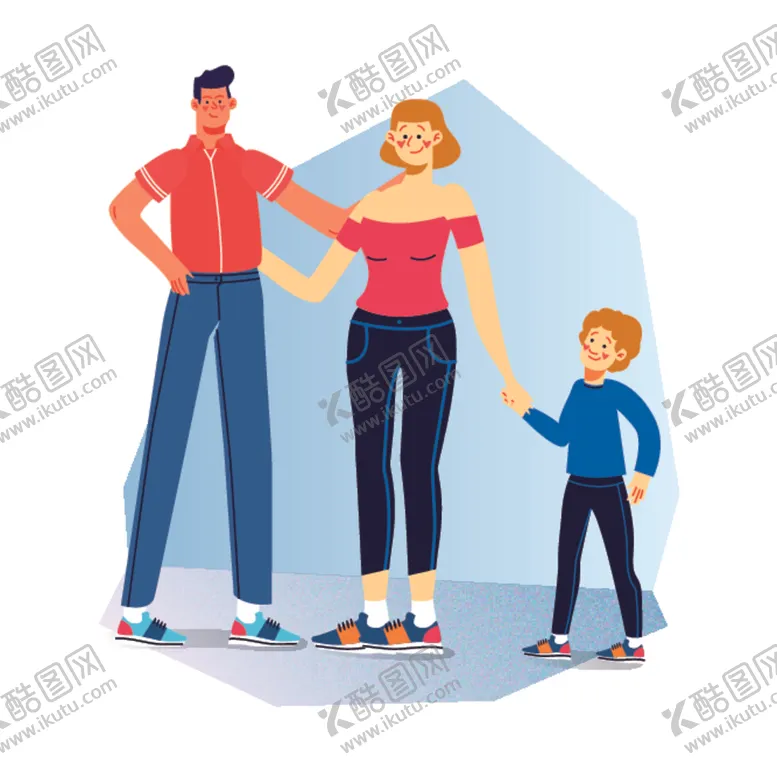 卡通人物女性图标电信客服画服务