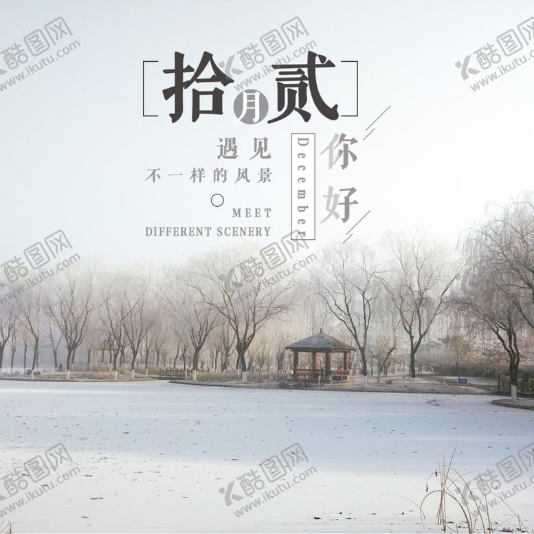 编号：64343205142348356005【酷图网】源文件下载-你好12月