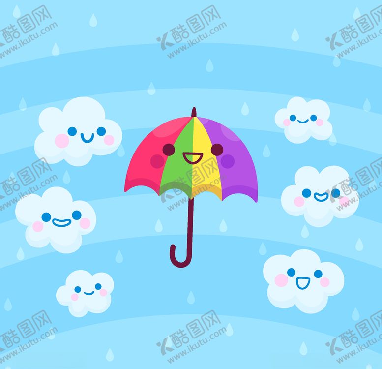 编号：29962810250840086537【酷图网】源文件下载-卡通伞