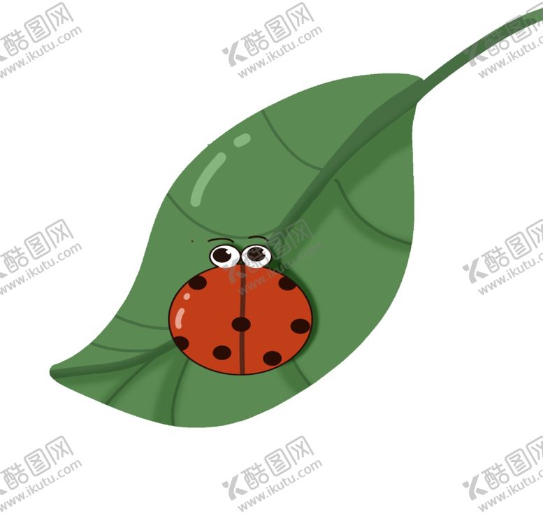 编号：68276506240708542390【酷图网】源文件下载-手绘瓢虫插画
