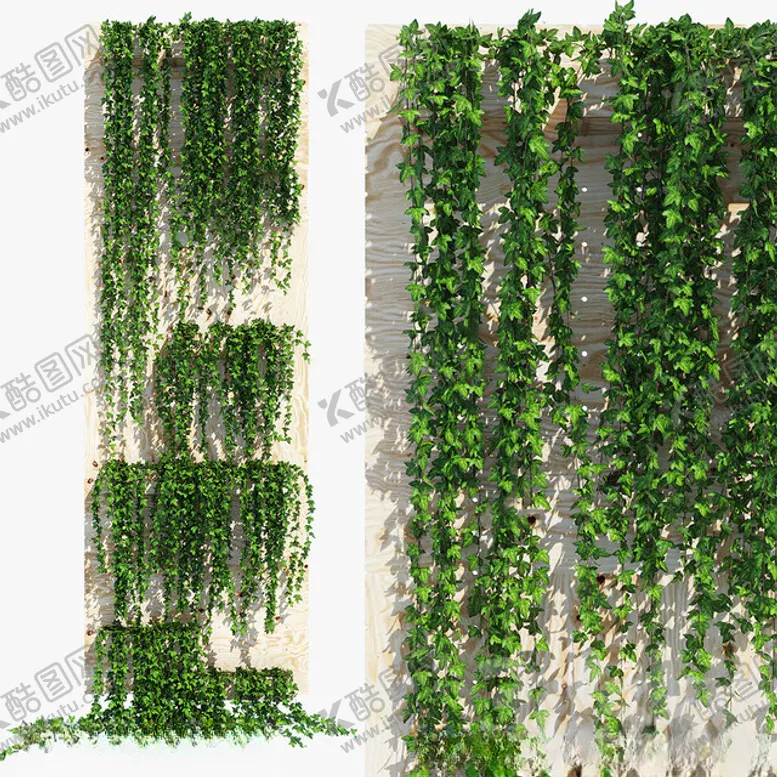 编号：62297402070414089002【酷图网】源文件下载-C4D模型绿色植物