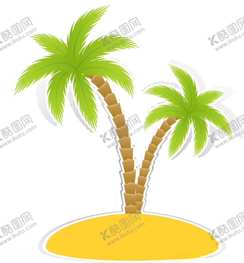 编号：64222503142343178095【酷图网】源文件下载-椰树