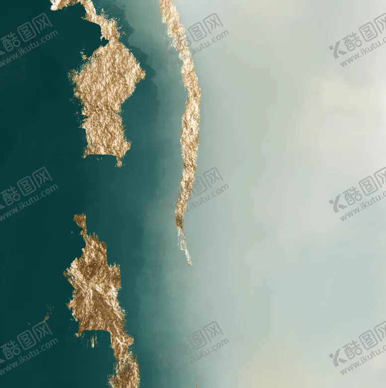 编号：95437107061606236983【酷图网】源文件下载-金箔装饰画
